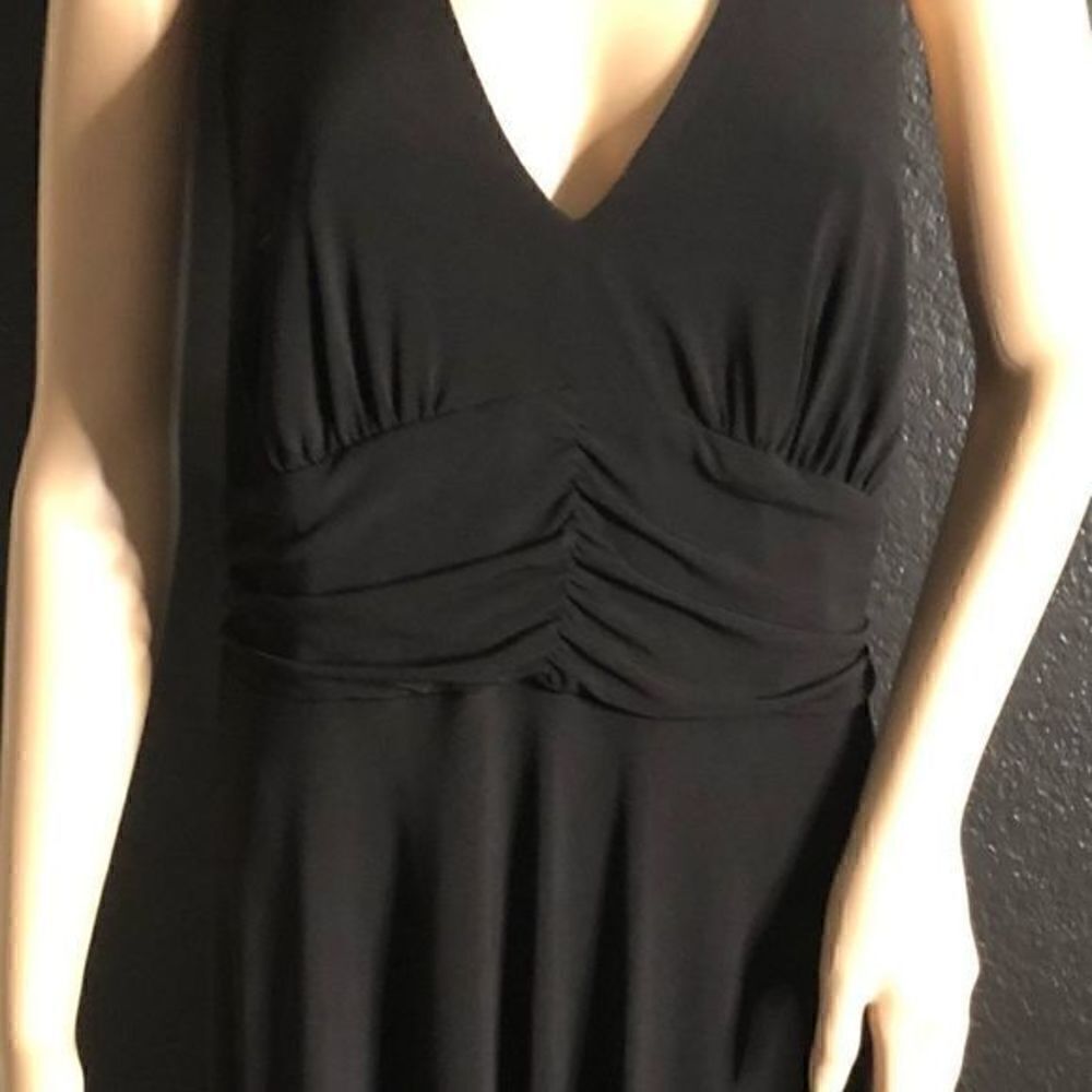 Bobbie Bee Black Halter Dress - Picture 4 of 8